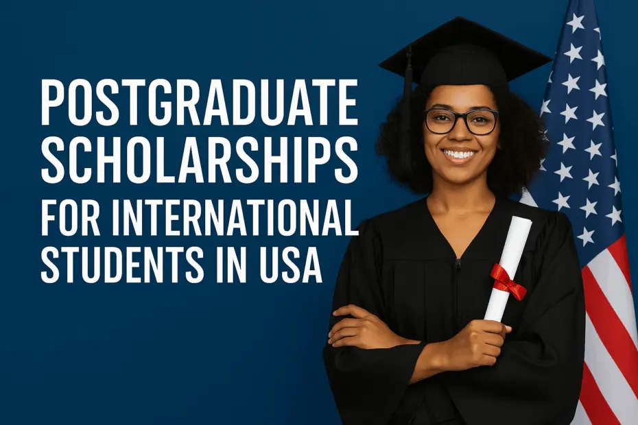 Fully Funded Postgraduate Scholarships in the USA for International Students