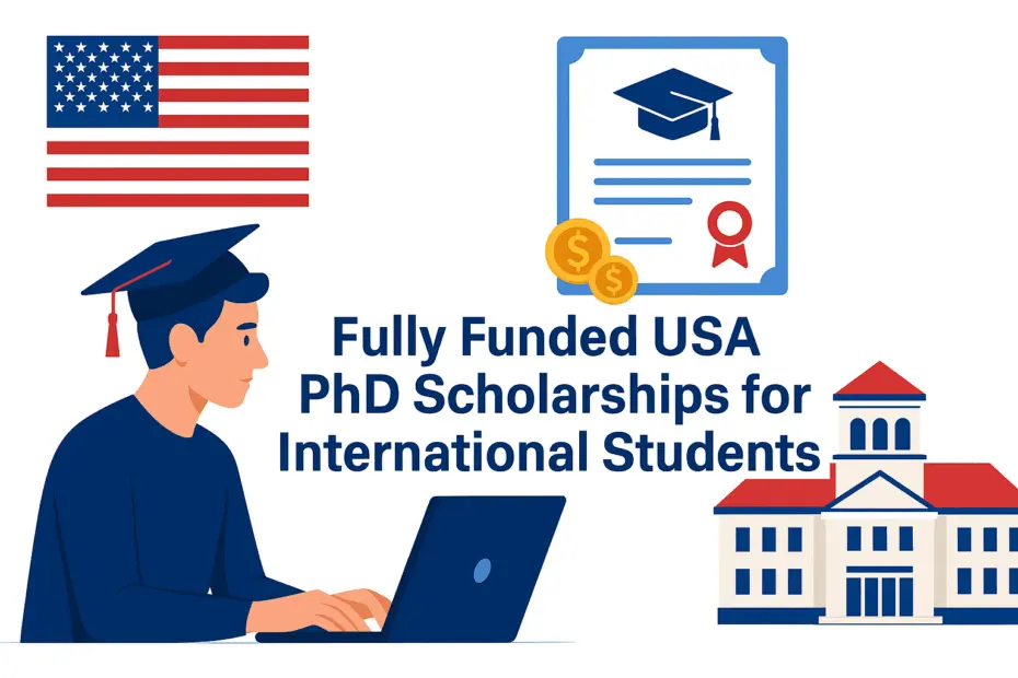 Fully Funded USA PhD Scholarships for International Students