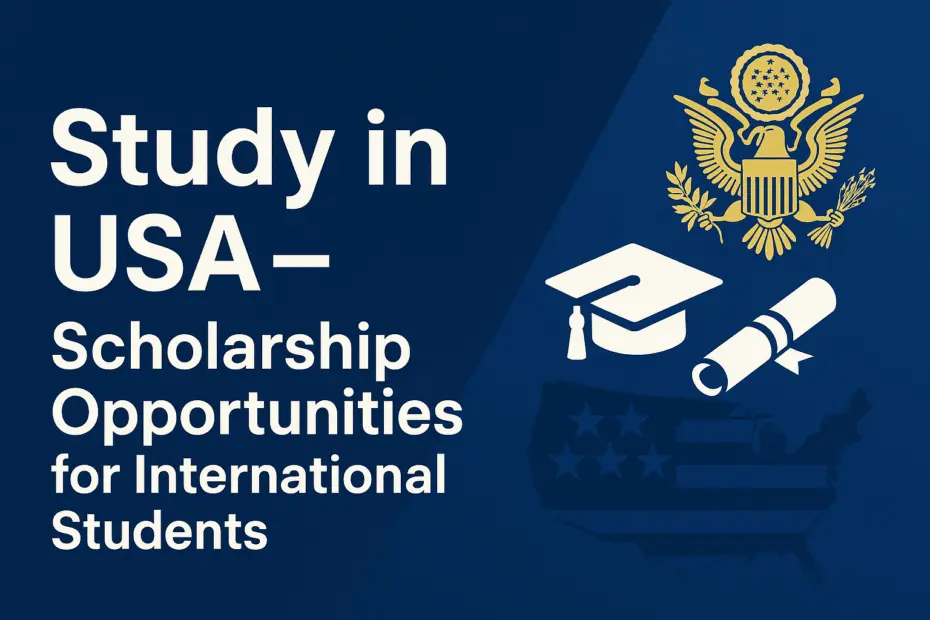 Study in USA – Scholarship Opportunities for International Students
