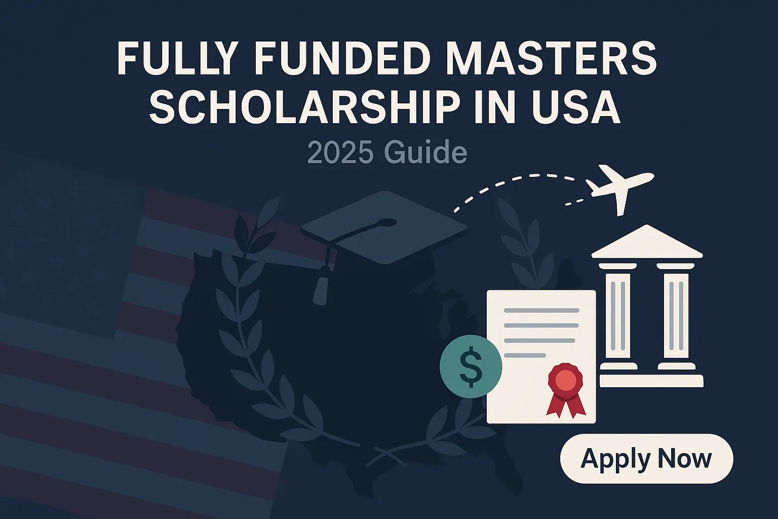 fully funded masters scholarship in usa​
