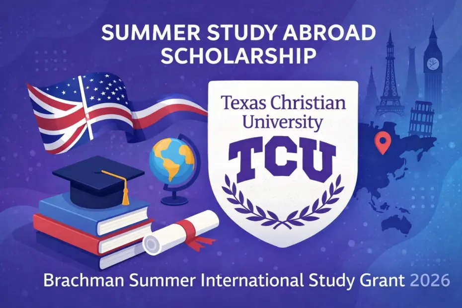 2026 Brachman Summer International Study Grant at Texas Christian University